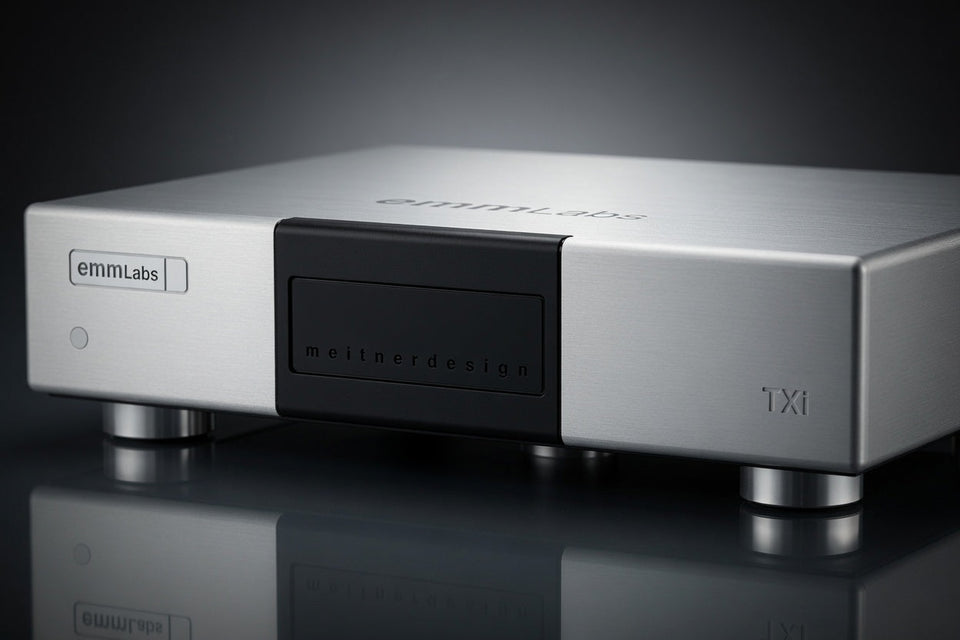 EMM Labs TXi CD Transport：純淨物理重播與旗艦數位前端的完美搭配