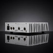Boulder 808 phono preamplifier rear panel with balanced XLR in/out and IEC inlet