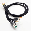 CAD Ground Control cable with multiple terminations including XLR USB and spade
