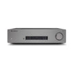 Cambridge Audio CXA81 Mk II integrated amplifier front, grey chassis with function buttons and volume knob