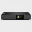 Cambridge Audio Evo One all-in-one speaker front, fabric grilles and colour display