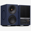 Cambridge Audio L/R M blue active speakers, front and rear