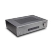 Cambridge Audio CXA81 Mk II integrated amplifier three-quarter view, grey chassis with top vent and volume knob