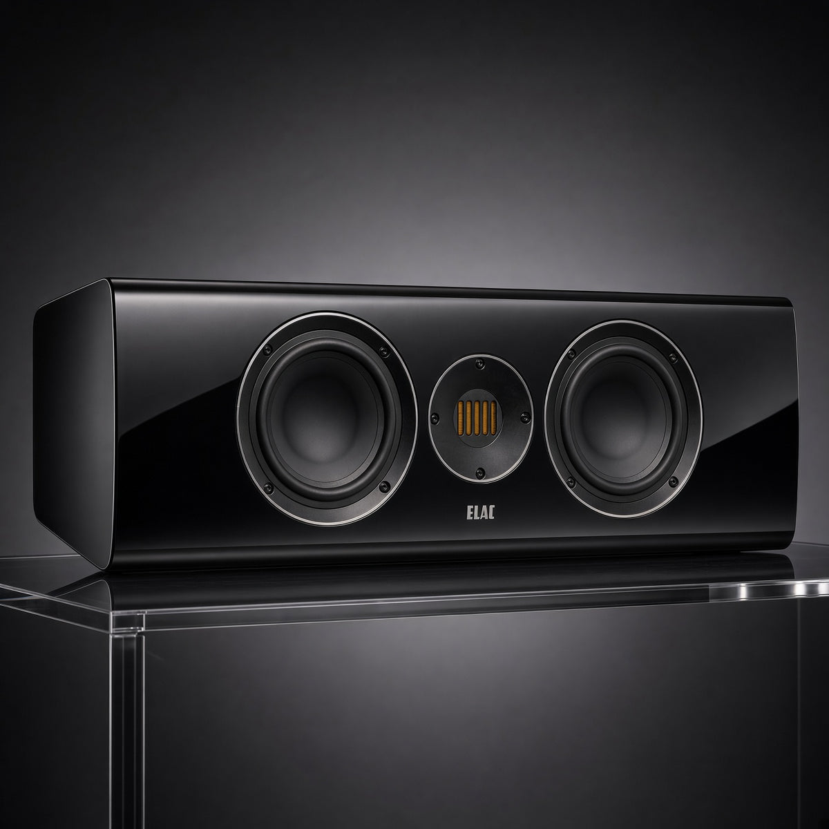 ELAC Carina CC241.4 中置喇叭 Satin Black 正面