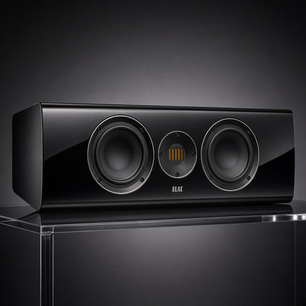 ELAC Carina CC241.4 中置喇叭 Satin Black 正面