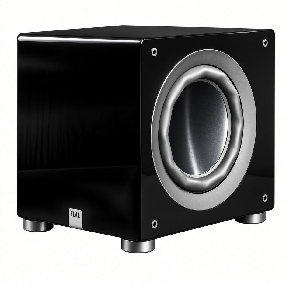 ELAC Varro DS1200-GB Gloss Black 斜角