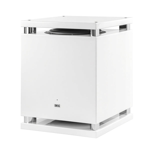 ELAC SUB 2070.2 超低音喇叭 High Gloss White 正面