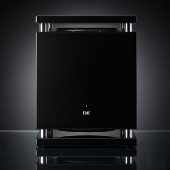 ELAC SUB 2070.2 超低音喇叭 High Gloss Black 正面