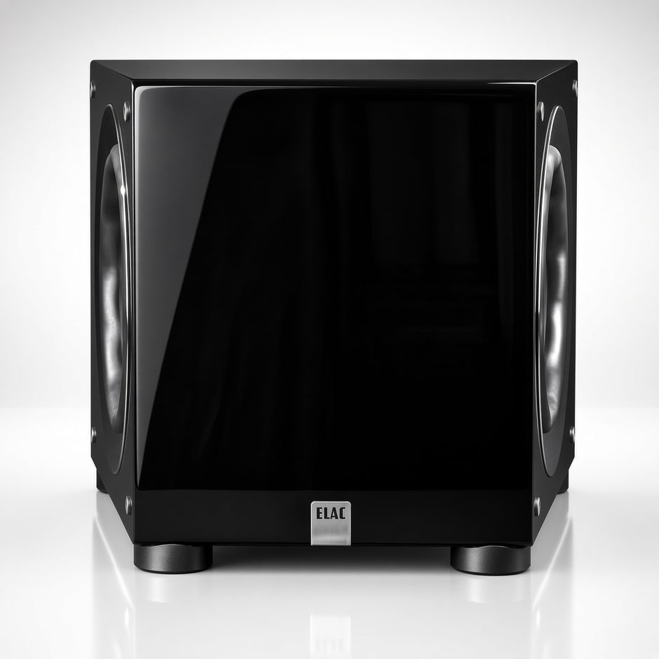ELAC Varro DS1200-GB 超低音喇叭 Gloss Black 正面