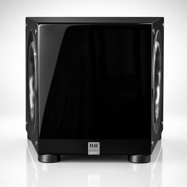 ELAC Varro DS1200-GB 超低音喇叭 Gloss Black 正面