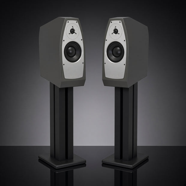 EgglestonWorks Nico Evolution Bookshelf Speaker in grey color