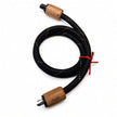 Full length view of GEKKO Black Knight SE high-end power cable