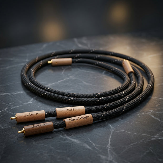 GEKKO Cables Black Knight RCA