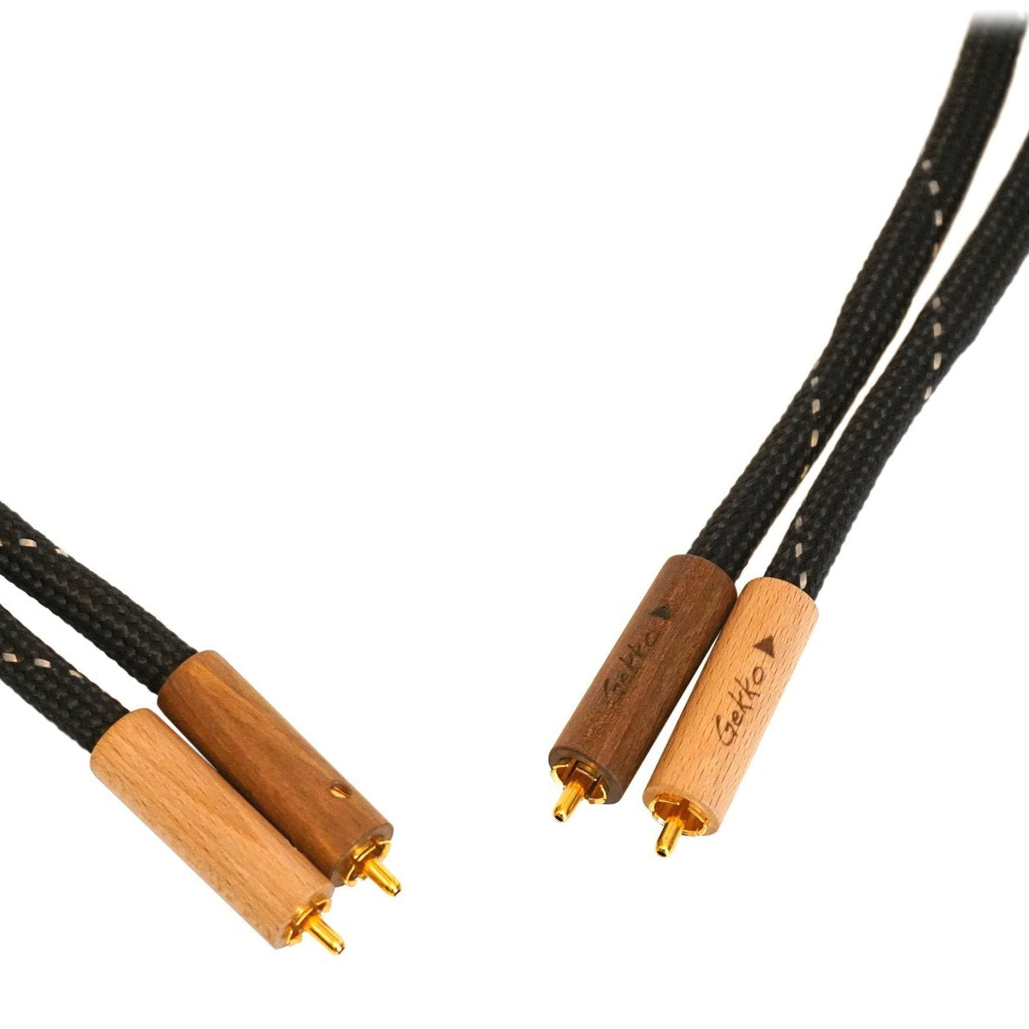 GEKKO Cables Black RCA