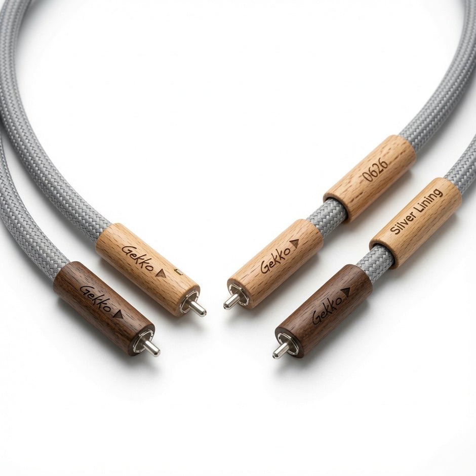 GEKKO Cables Silver Lining RCA