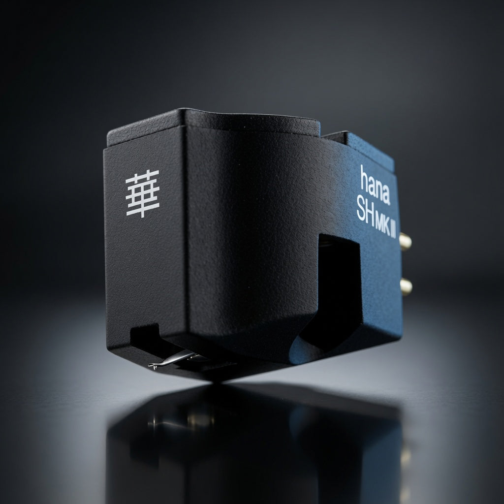 Hana SH MK II high output moving coil phono cartridge black body nude diamond Shibata stylus MK2