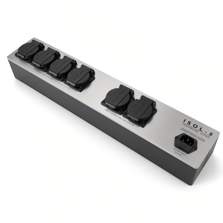 ISOL-8 PowerLine Ultra 6-outlet power distribution unit with high-current outlets