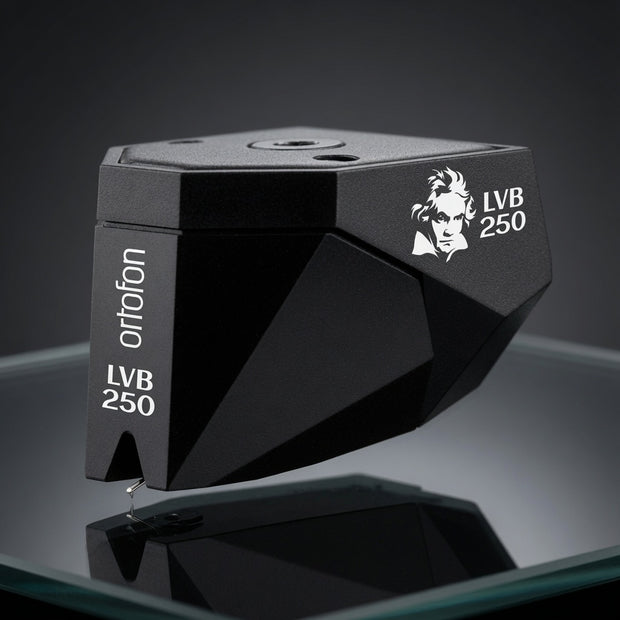 Ortofon 2M Black LVB 250 moving magnet phono cartridge with nude Shibata stylus and boron cantilever