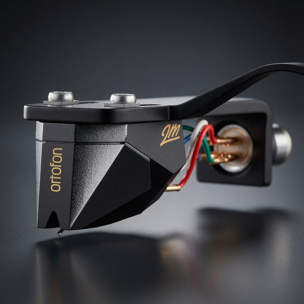 Ortofon 2M Black Premounted moving magnet phono cartridge with nude Shibata stylus