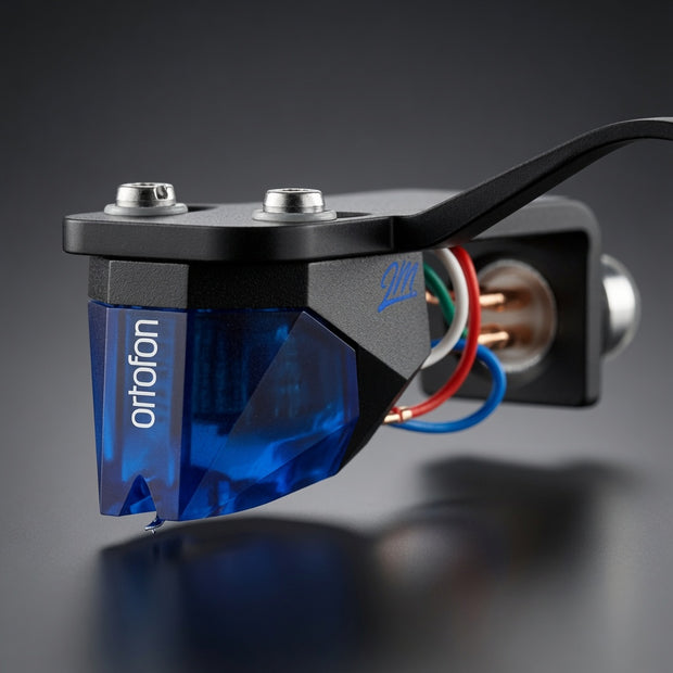Ortofon 2M Blue Premounted moving magnet phono cartridge with nude elliptical stylus