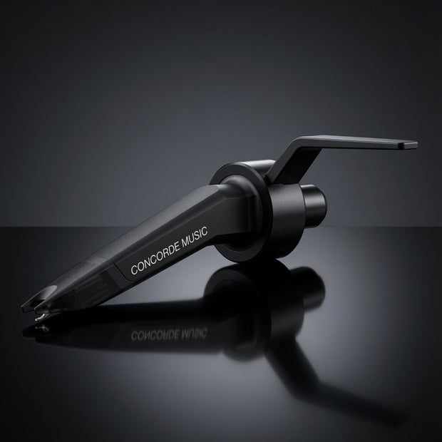 Ortofon Concorde Music Black moving magnet phono cartridge with nude Shibata stylus
