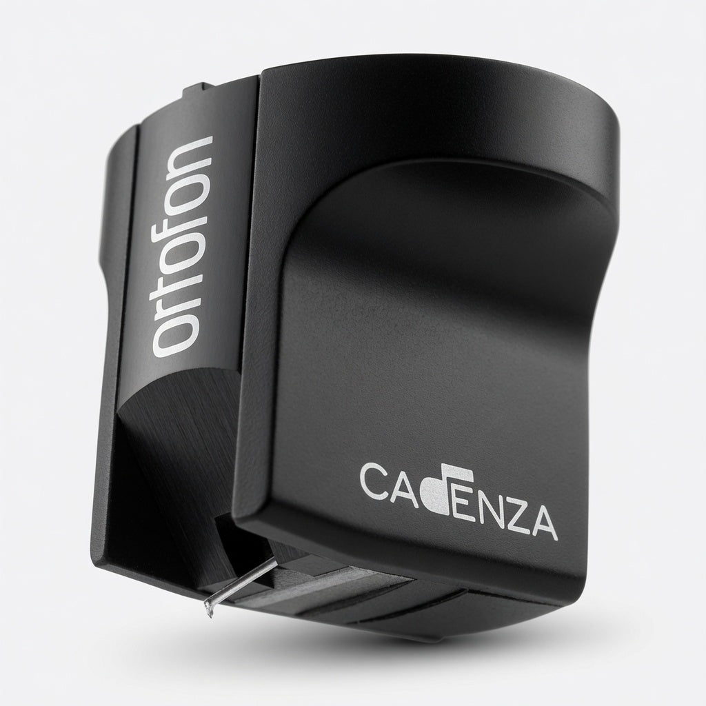 Ortofon Cadenza Black moving coil phono cartridge with nude Shibata stylus and boron cantilever