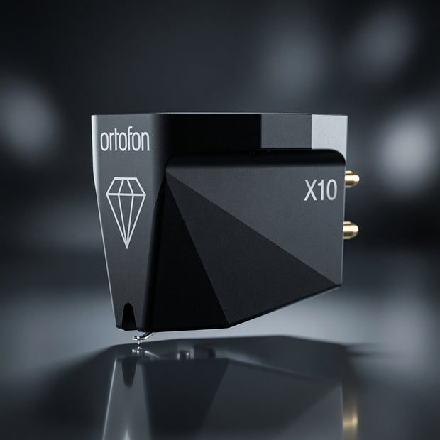 Ortofon MC X10 moving coil phono cartridge with elliptical stylus