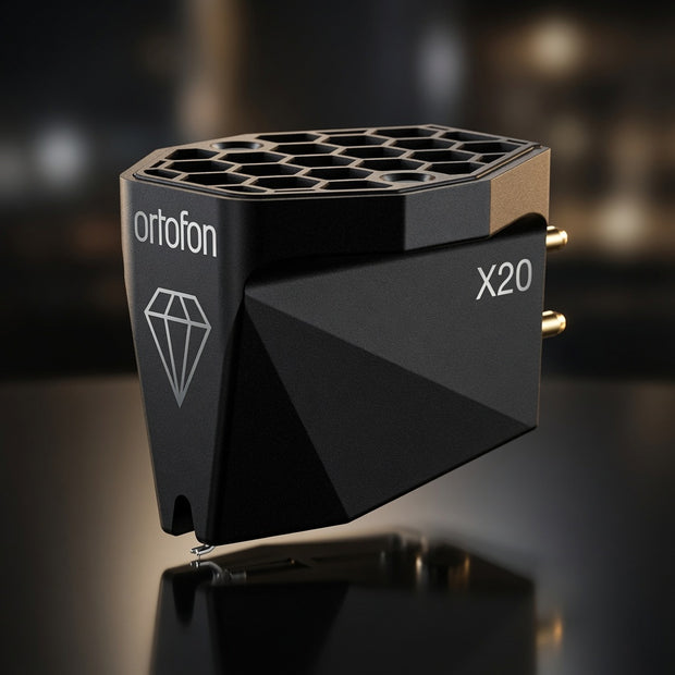 Ortofon MC X20 moving coil phono cartridge with nude elliptical stylus