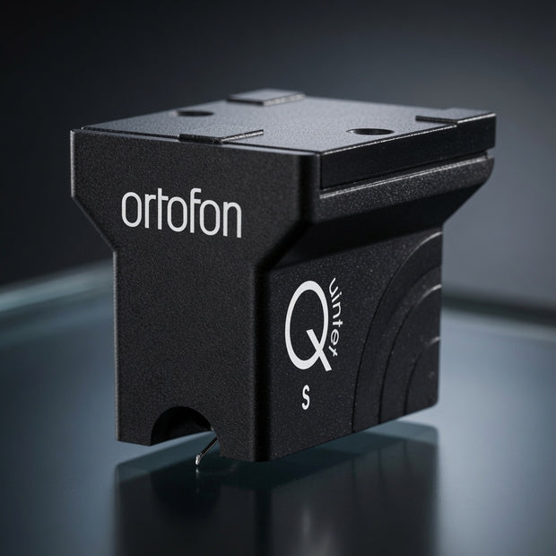 Ortofon Quintet Black S moving coil phono cartridge with nude Shibata stylus and sapphire cantilever