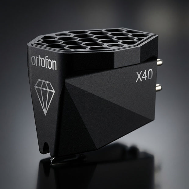 Ortofon MC X40 moving coil phono cartridge with nude Shibata stylus