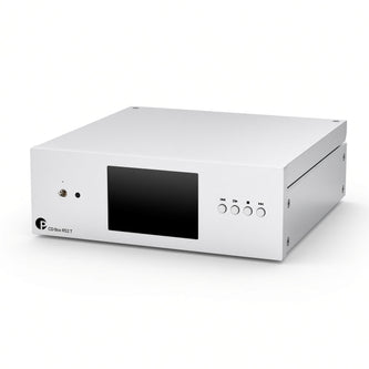Pro-Ject CD Box RS2 T high-end CD transport in silver aluminium chassis
