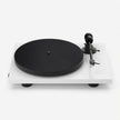 Pro-Ject E1 BT Bluetooth turntable in satin white with aluminium tonearm