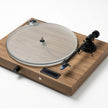 Pro-Ject Juke Box S2 all-in-one turntable system in walnut with acrylic platter and Pick it 25A