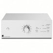 Pro-Ject Phono Box DS3 B balanced phono stage in silver metal housing