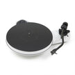 Pro-Ject RPM 3 Carbon turntable in high gloss white with 10-inch carbon tonearm