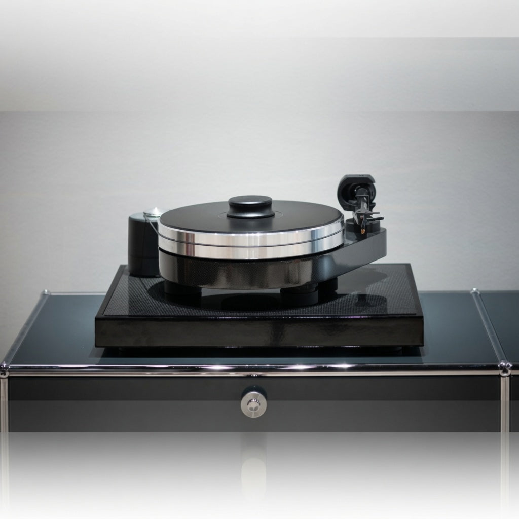 Pro-Ject RPM 9 Carbon high-end turntable ready to play vinyl records