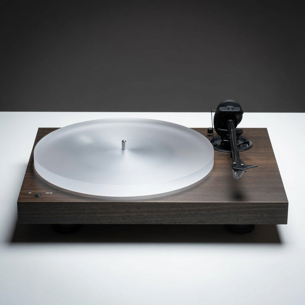 Pro-Ject X1 turntable in walnut with Pick it S2 MM cartridge and acrylic platter