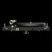 Pro-Ject Debut PRO B rear view showing mini-XLR balanced and RCA outputs