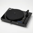 Pro-Ject Juke Box E all-in-one turntable system in high gloss black with built-in amplifier and Bluetooth