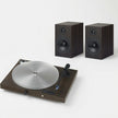 Pro-Ject Juke Box S2 HiFi Set all-in-one turntable and Speaker Box 5 E in eucalyptus