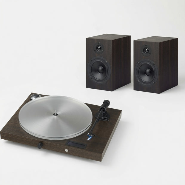 Pro-Ject Juke Box S2 HiFi Set all-in-one turntable and Speaker Box 5 E in eucalyptus
