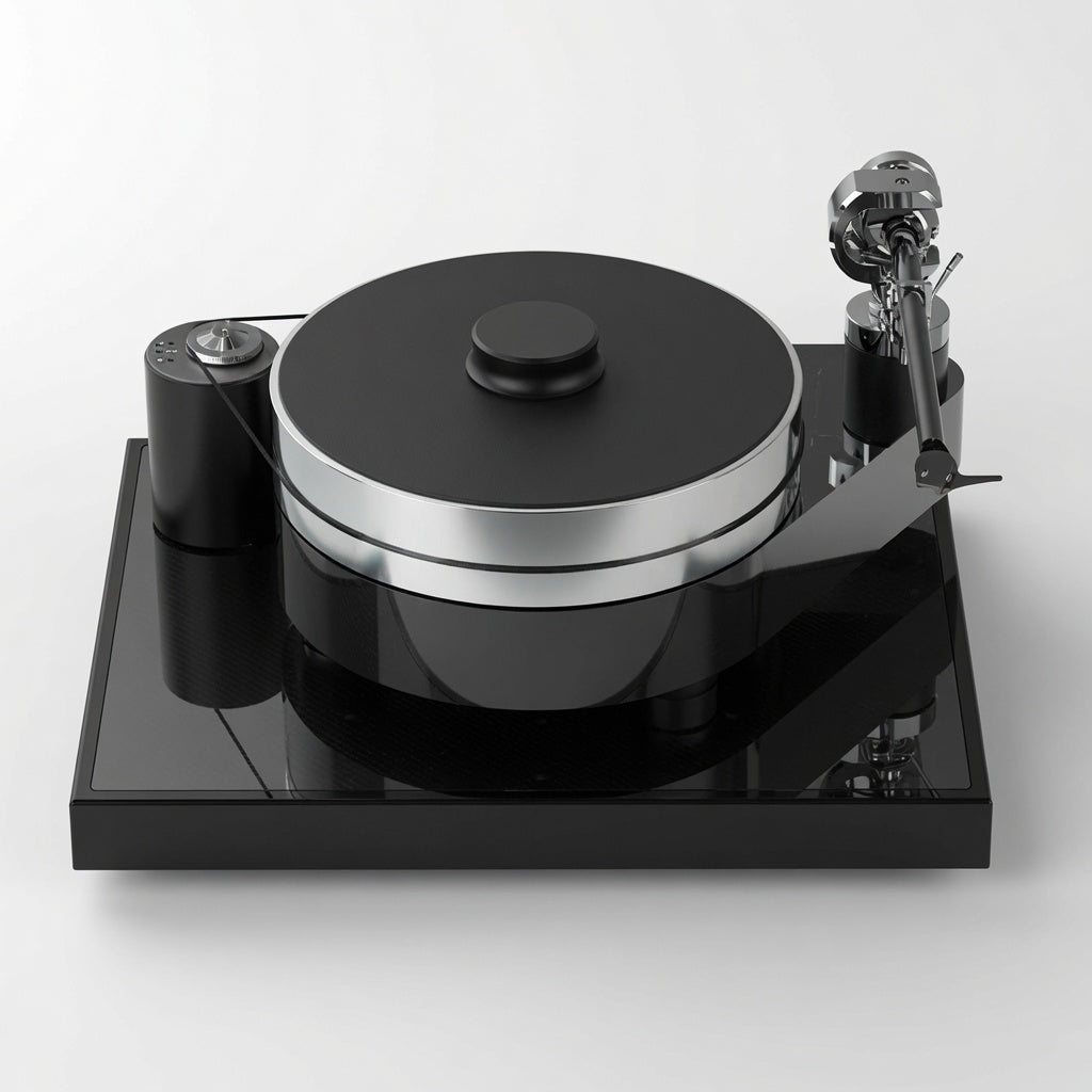 Pro-Ject RPM 10 Carbon high-end turntable with 10.4kg aluminium platter and 10-inch carbon tonearm