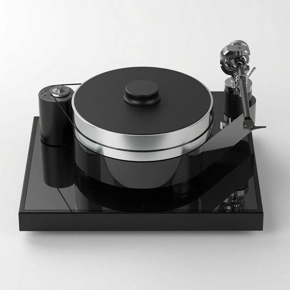 Pro-Ject RPM 10 Carbon high-end turntable with 10.4kg aluminium platter and 10-inch carbon tonearm