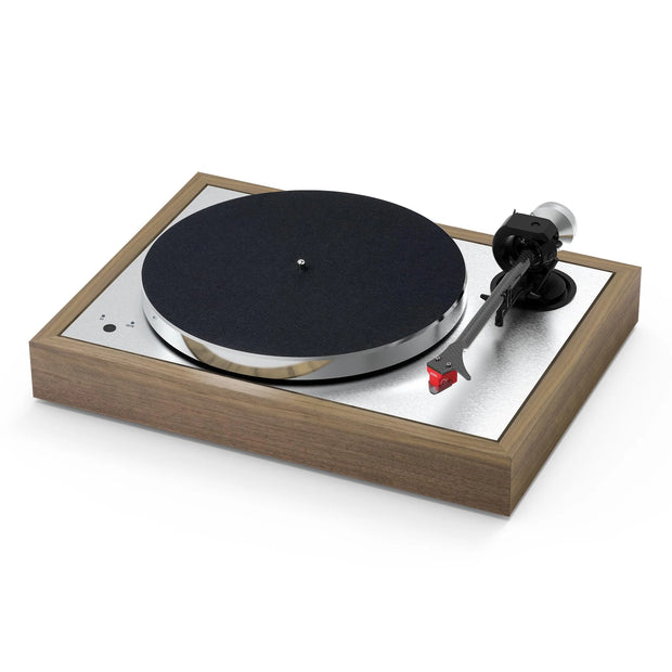Pro-Ject The Classic Evo turntable in walnut with carbon tonearm and aluminium platter