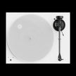 Pro-Ject X1 turntable in high gloss white with carbon-aluminium tonearm