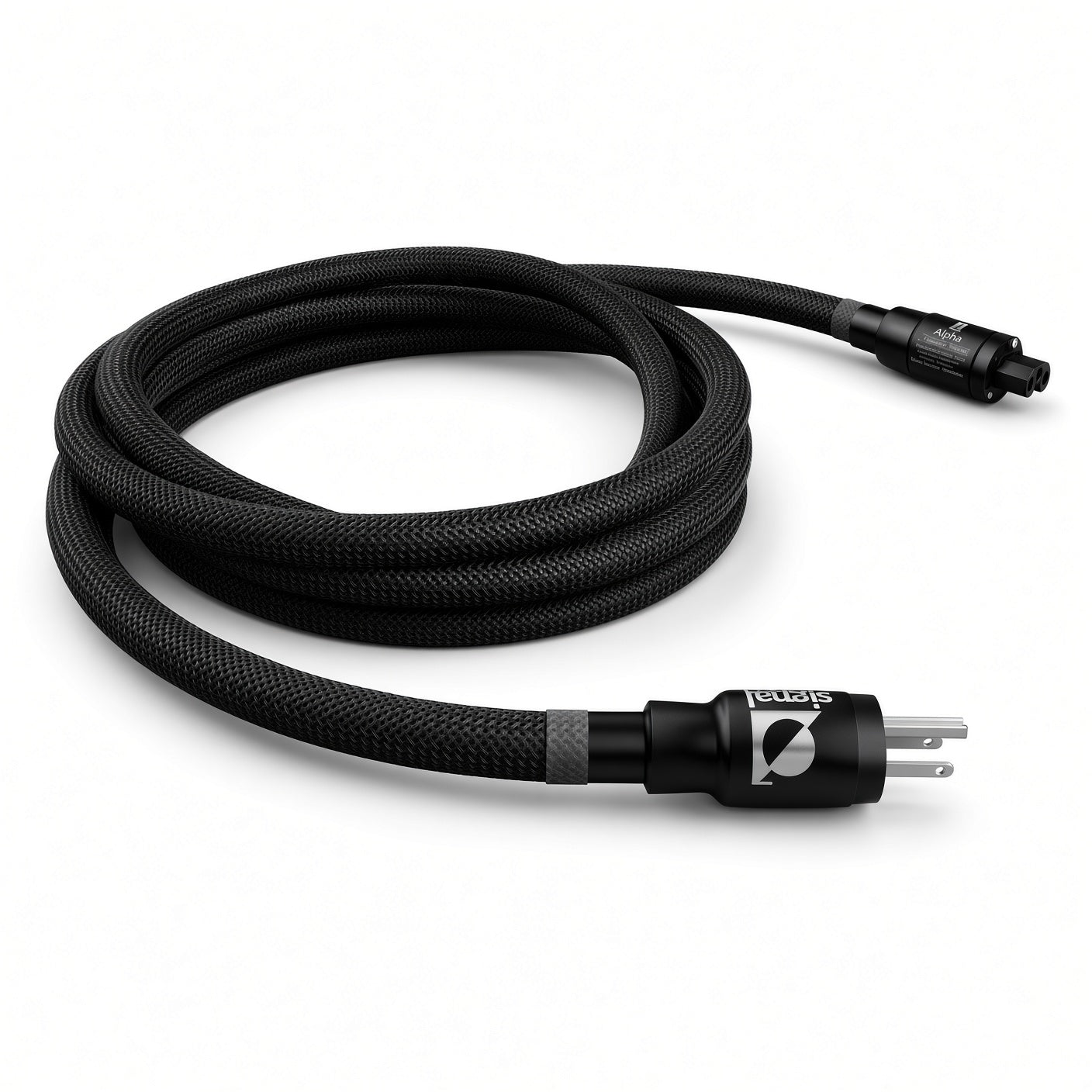 Signal Projects Alpha power cable with high-purity copper conductors
