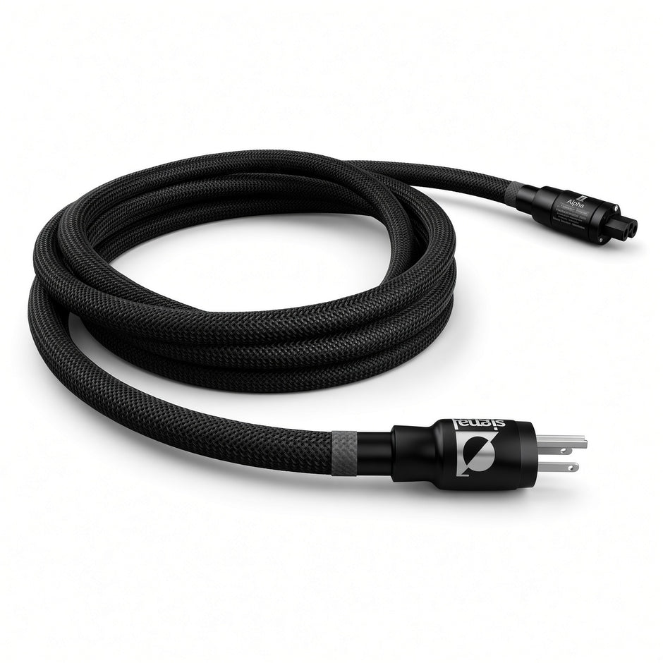 Signal Projects Alpha power cable with high-purity copper conductors