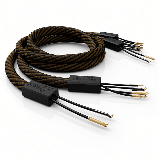 Signal Projects Golden Sequence Speaker Cables from the Statement Series