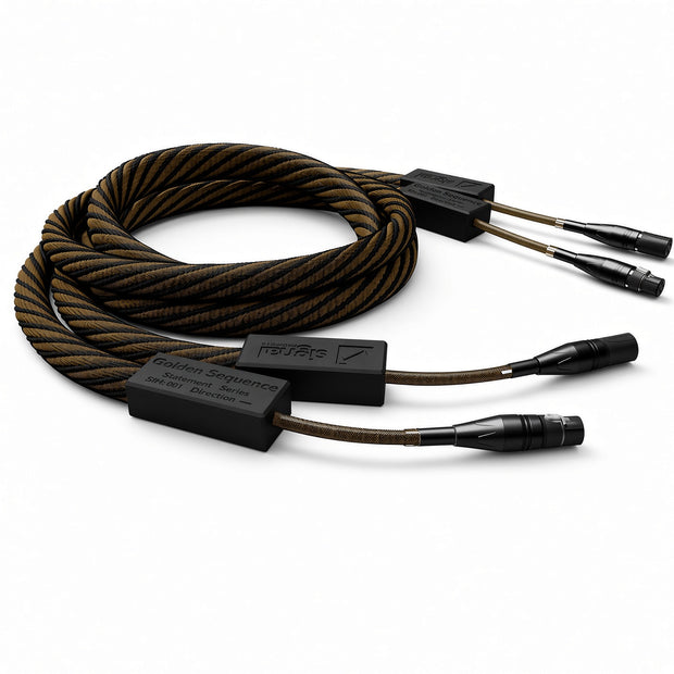 Signal Projects Golden Sequence XLR interconnect from the Statement Series