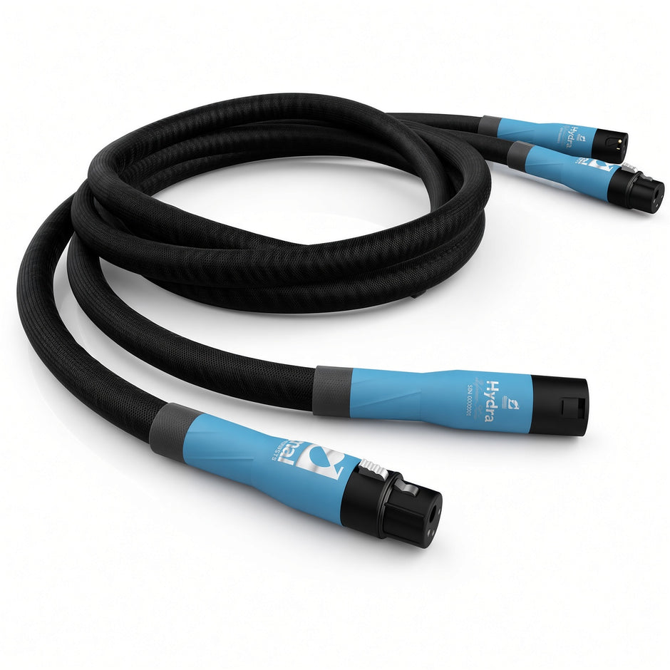 Pair of Signal Projects Hydra Signature Series balanced XLR interconnects